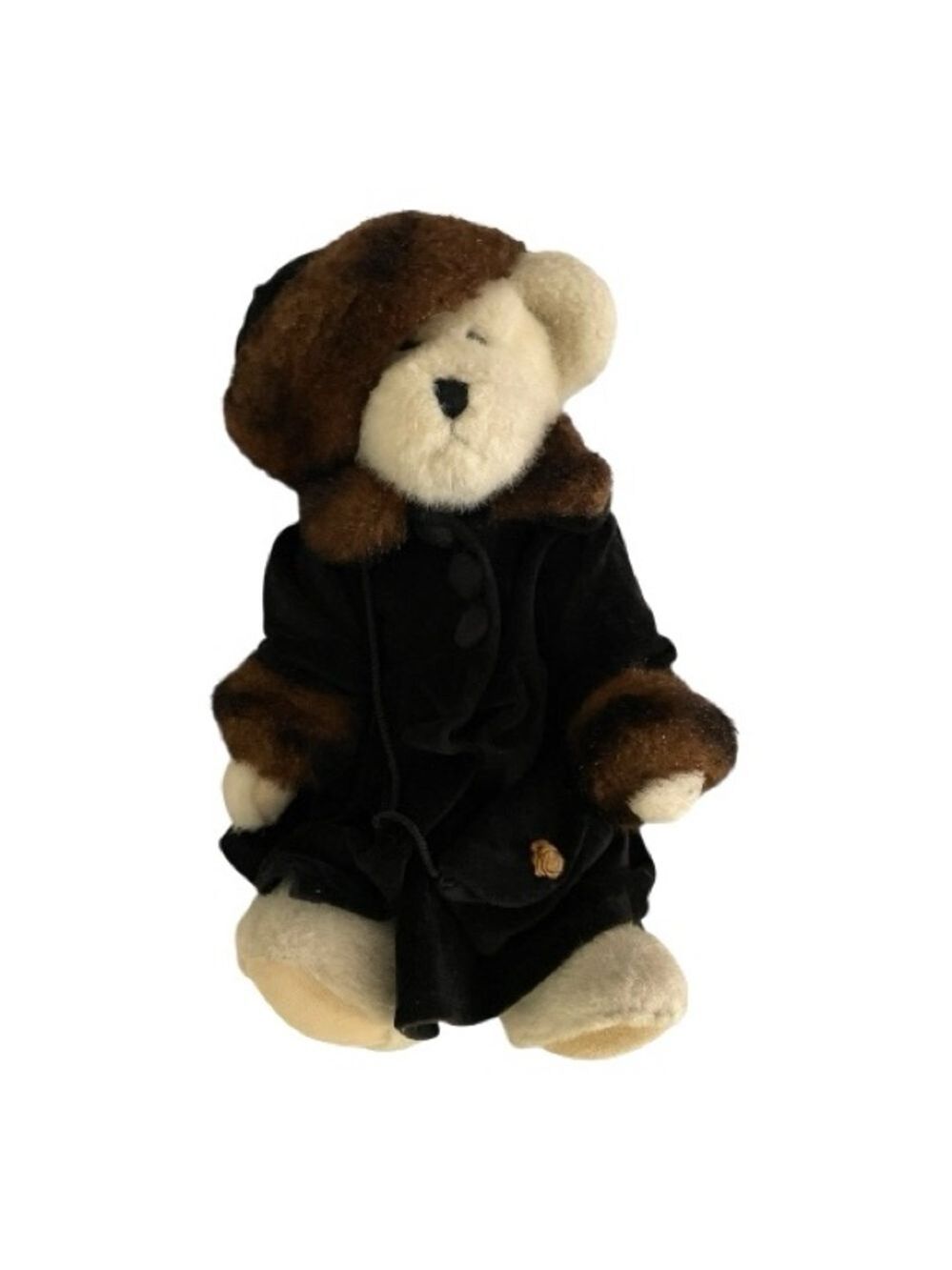 Vintage Boyd's Bear, Dresses in Jacket w/Fur Trim, Pant, Hat & Purse, Moveable.